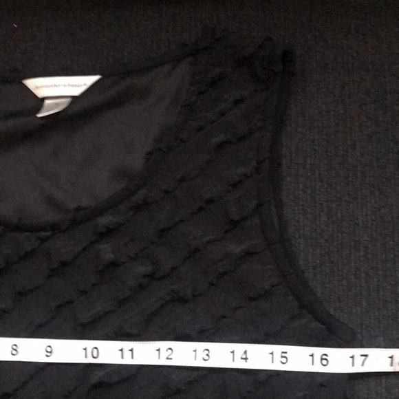 Christopher & Banks Ruffle Sheath Dress-Size M - Picture 7 of 11